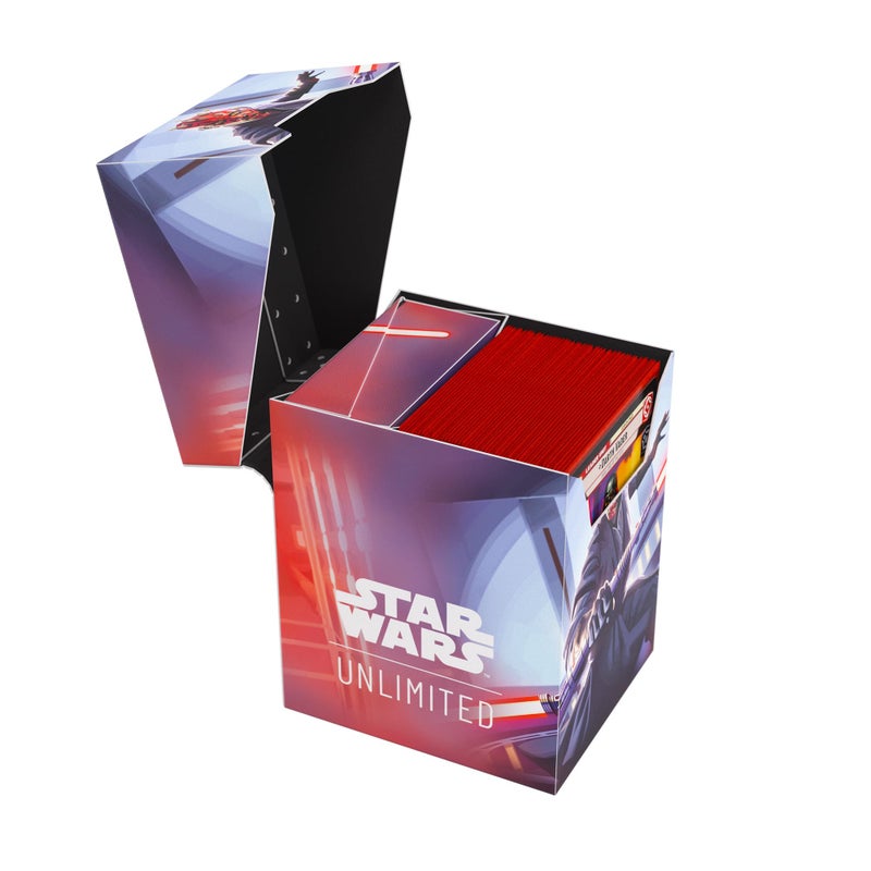 Gamegenic Star Wars Unlimited SOFT CRATE - Full-Color Printed & Officially Licensed Durable Deck Box, Holds 60 Double-Sleeved Cards, Perfect for TCGs and LCGs, Grogu, Made - Image 4
